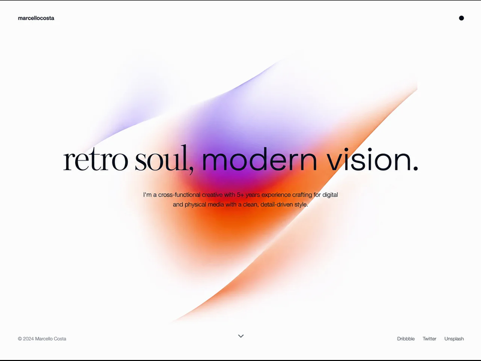 “creative designer portfolio”｜来源 MotionSites｜原分类 网站